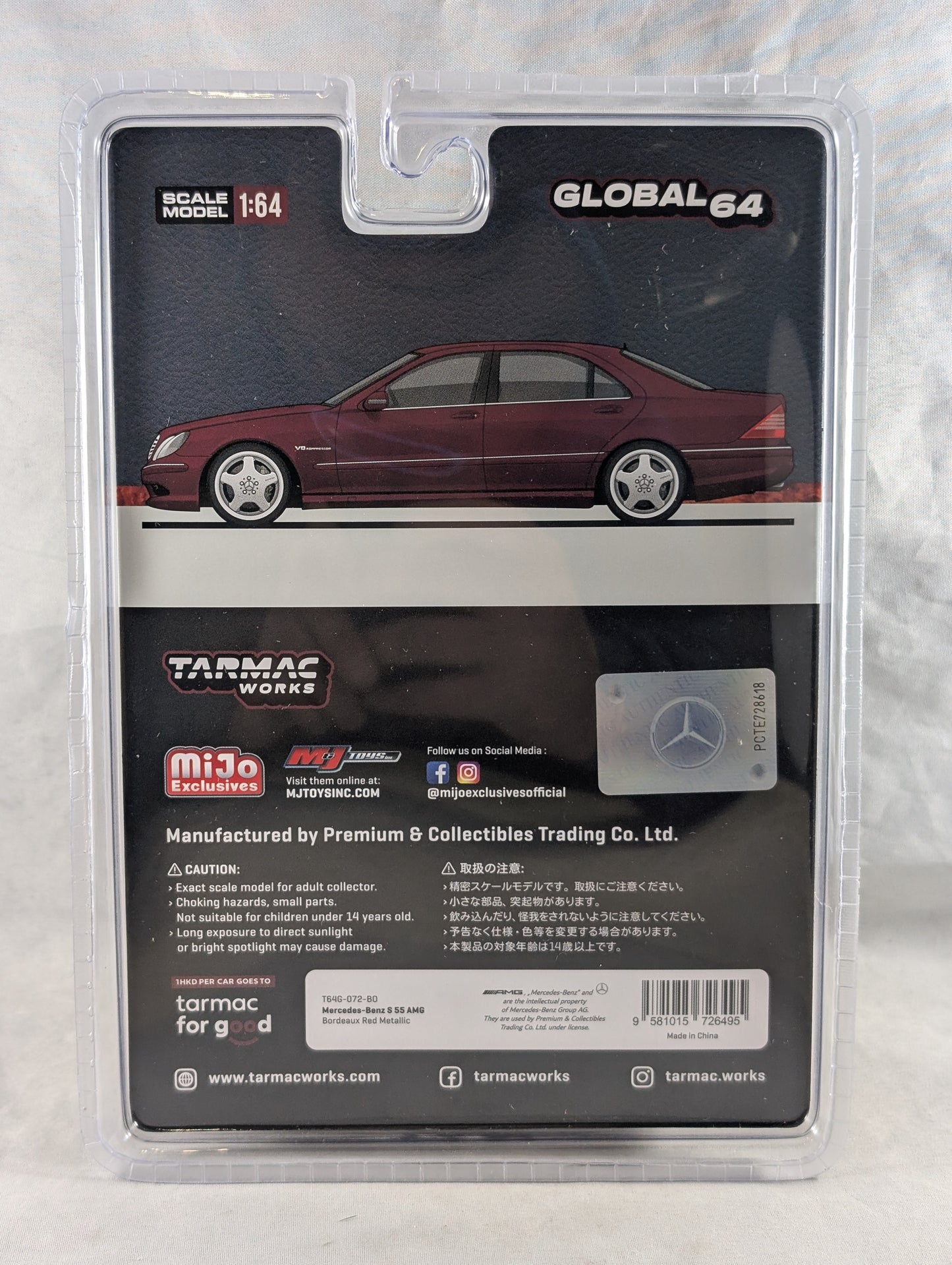 Tarmac Works Mercedes Benz S 55 AMG Mijo Exclusives