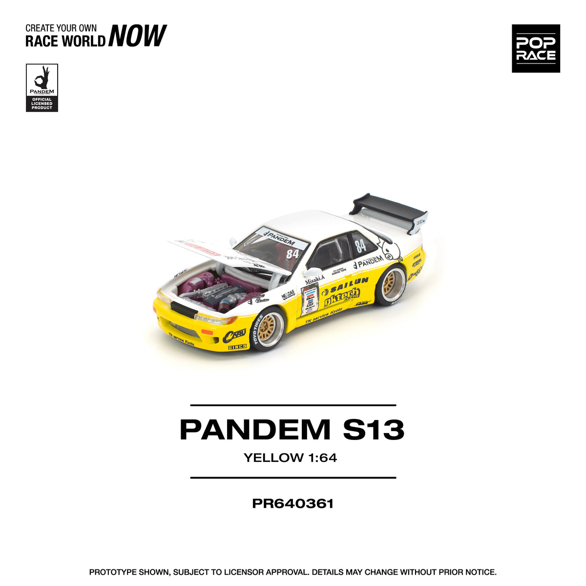 Pop Race 1/64 Pandem S13 2020 D1