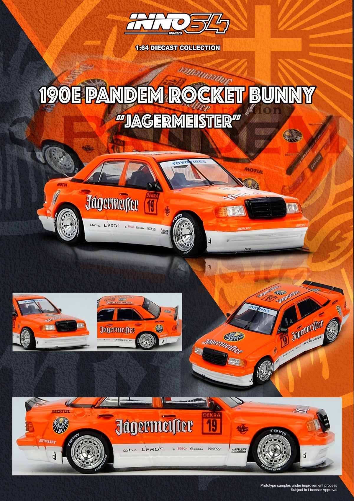 INNO64 Pandem Rocket Bunny 190E Jagermeister