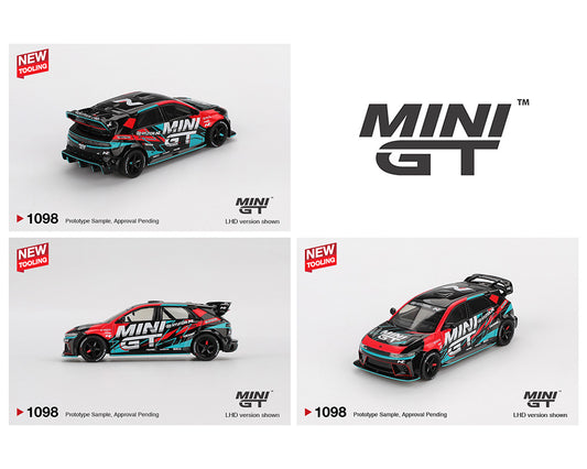 Mini GT  Hyundai Ioniq 5N MINI GT RS-01T 2025 Tokyo Auto Salon- Black