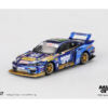 Mini GT Nissan LB-Super Silhouette S15 SILVIA #555 Team MINI GT Liberty Walk 2025 Formula Drift – Chrome Blue