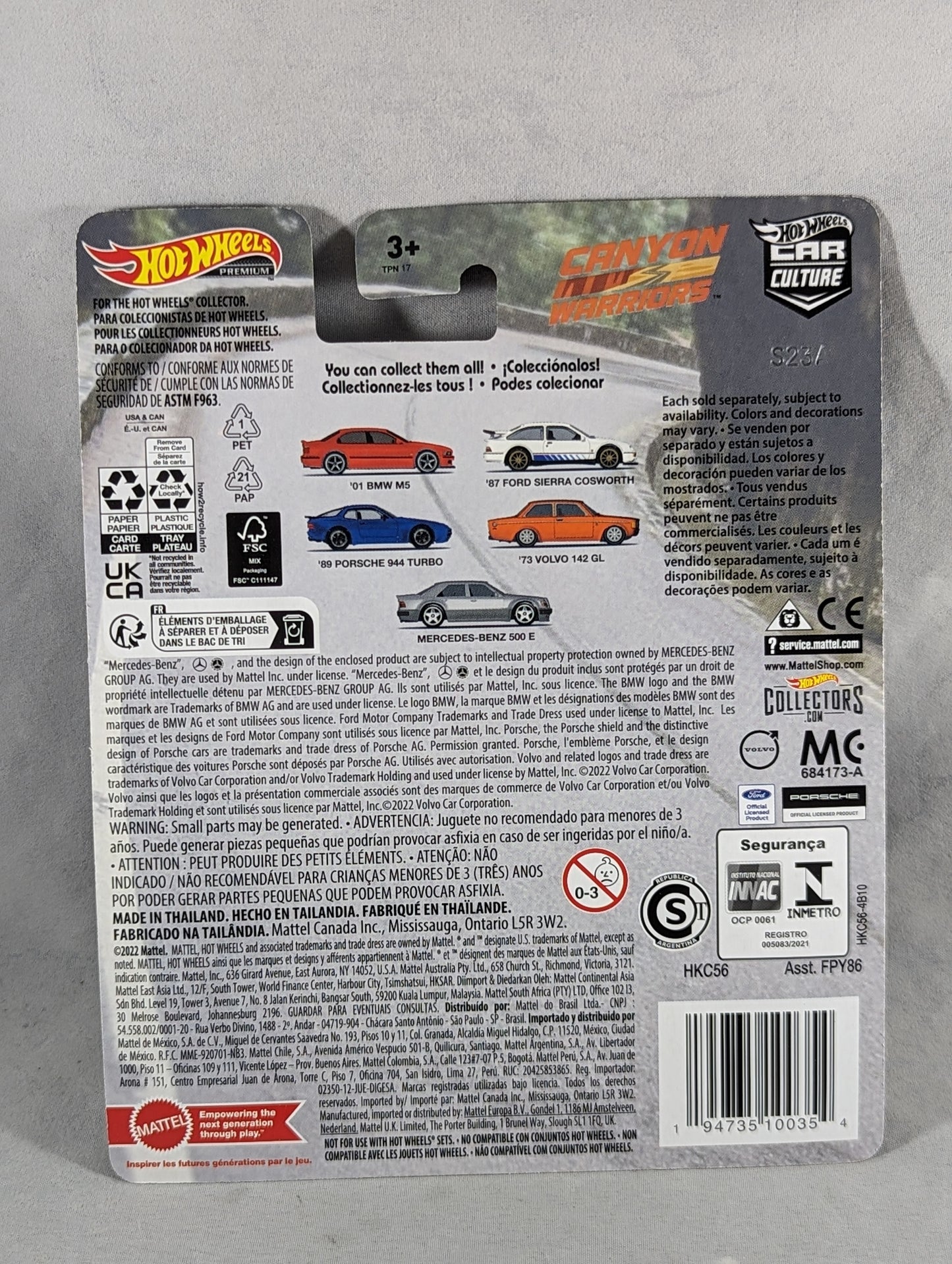 2023 Hot Wheels Canyon Carver '89 Porsche 944 Turbo