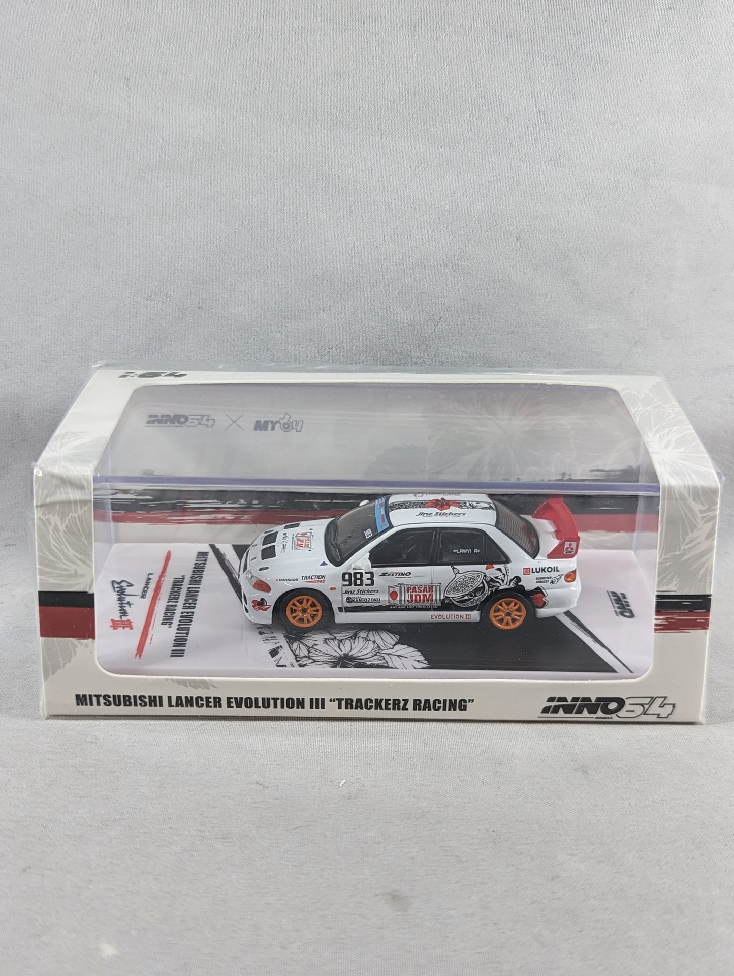 INNO64  Mitsubishi Lancer Evolution III "Trackerz Racing"