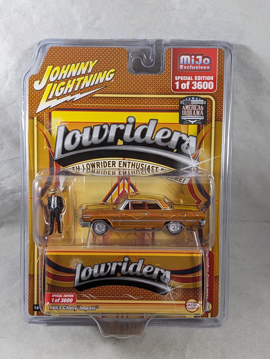 Johnny Lightning Lowriders 1963 Chevrolet Impala with Figure