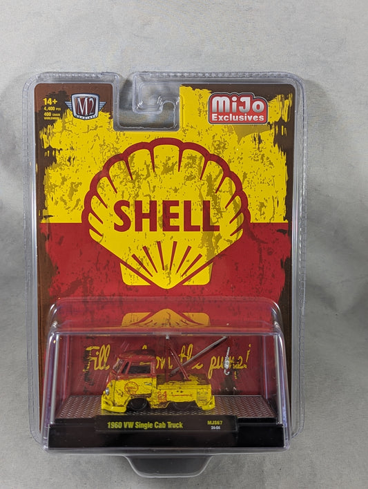 M2 Machines 1 1960 Volkswagen Single Cab Tow Truck Shell Oil Weathered