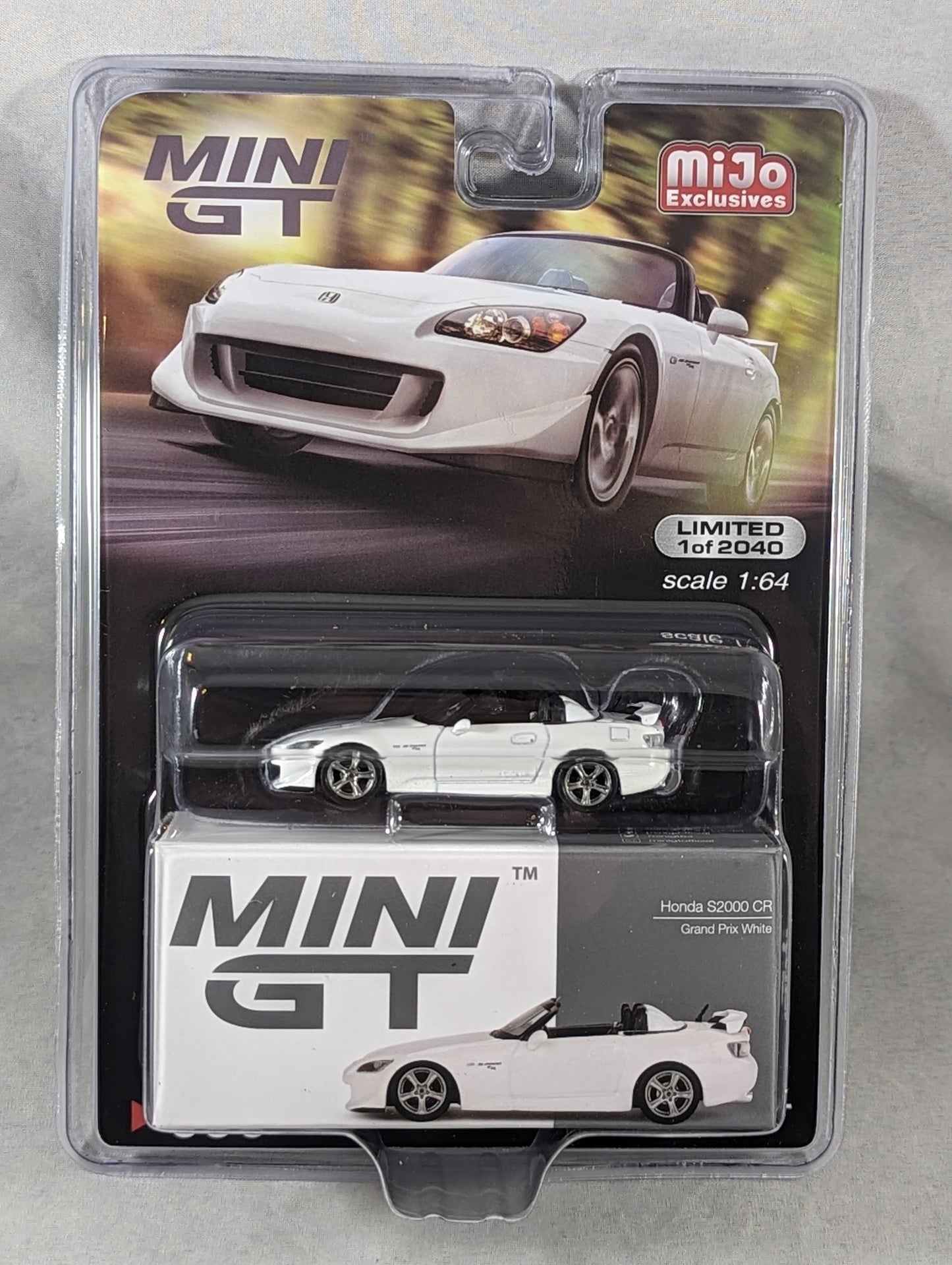 Mini GT  Honda S2000  CR Grand Prix White