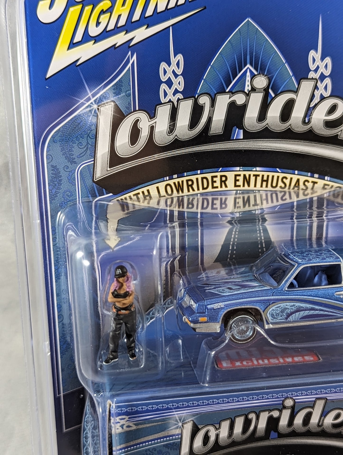 Johnny Lightning Lowriders 1984 Oldsmobile Cutlass with Figure