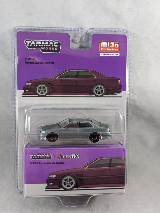 Tarmac Works Vertex Toyota Chaser JZX100 Raw Chase