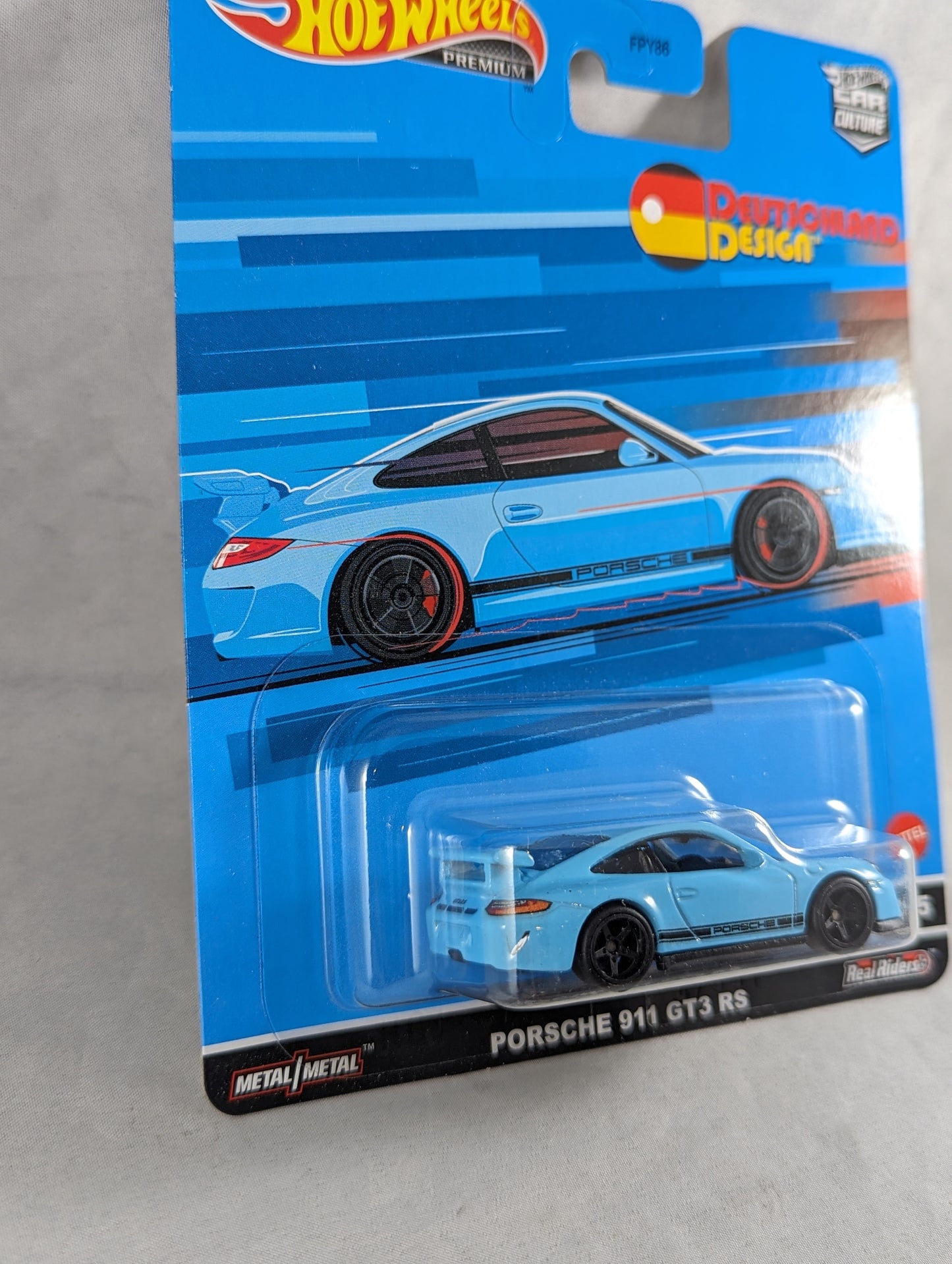 Hot Wheels Porsche 911 GT3 RS Deutschland design