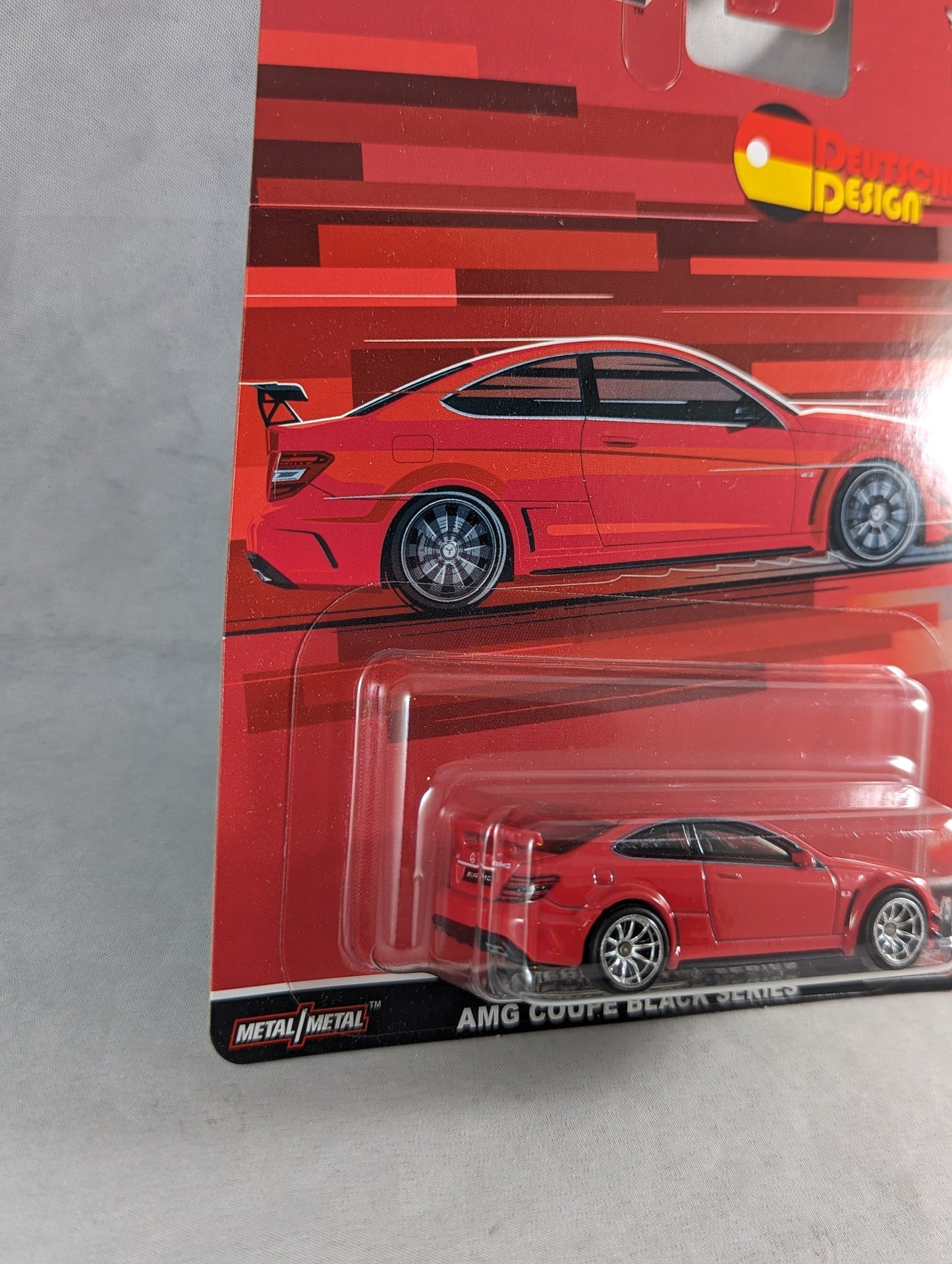 Hot Wheels '12 Mercedes-Benz C63 AMG Coupe Black Series Deutschland Design