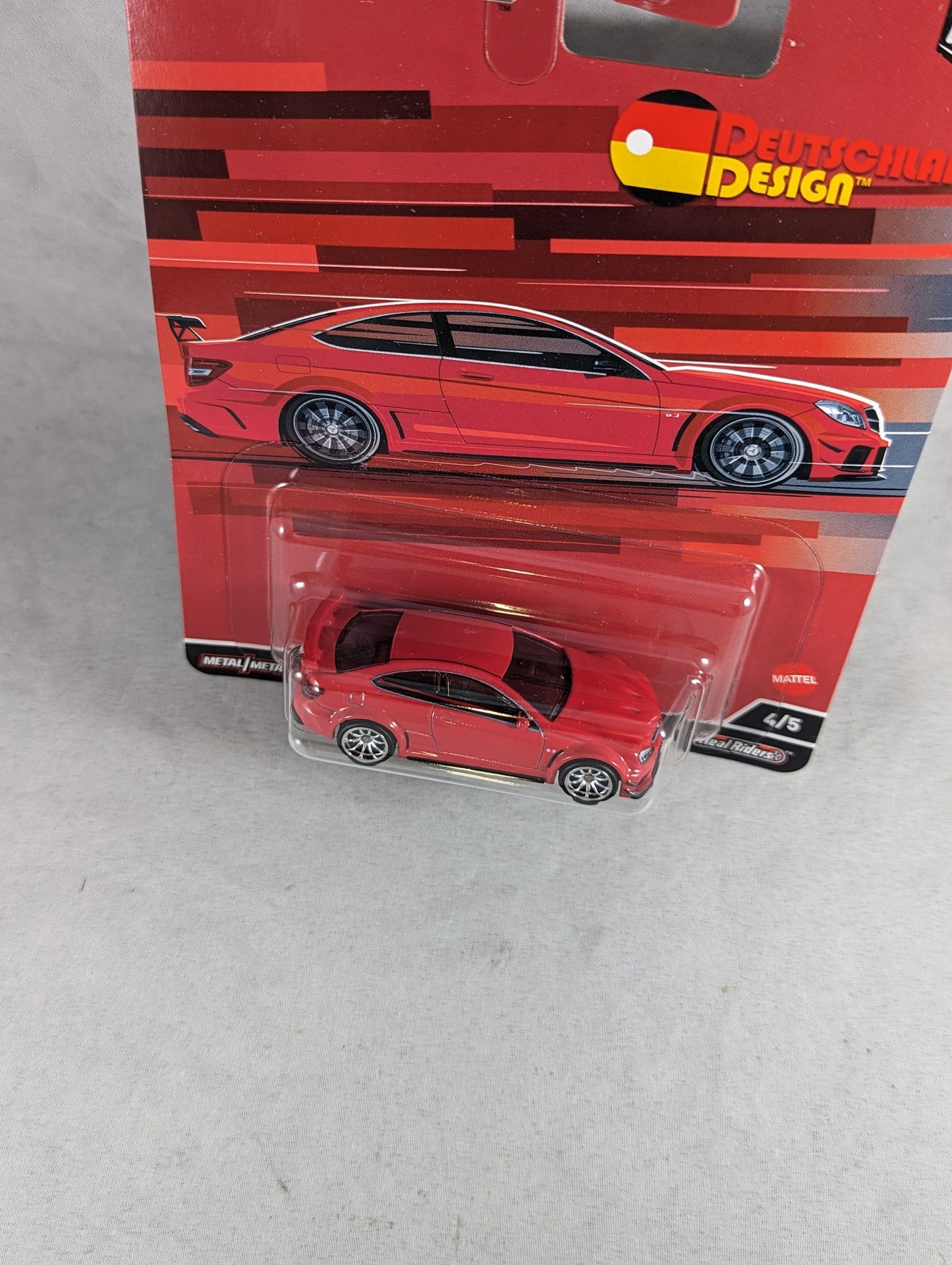 Hot Wheels '12 Mercedes-Benz C63 AMG Coupe Black Series Deutschland Design