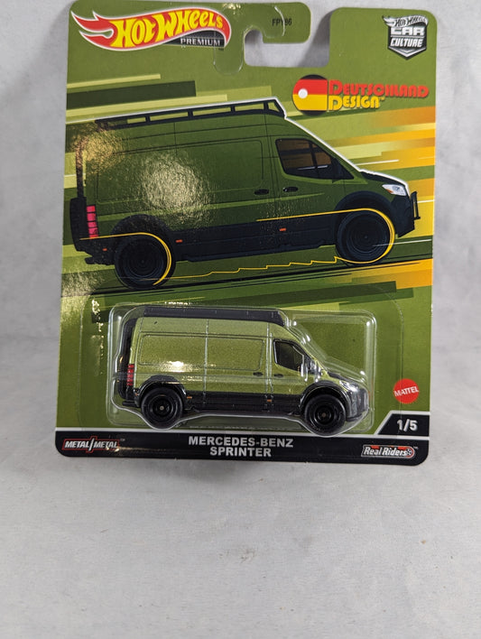 Hot Wheels Mercedes - Benz Sprinter Deustshland Design