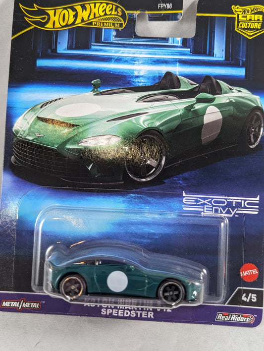 Hot Wheels Aston Martin V12 Speedster Exotic Envy