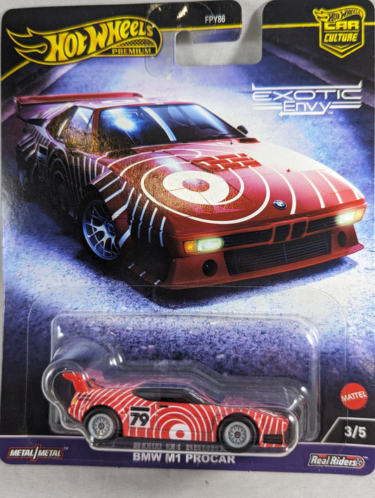 Hot Wheels BMW M1 Pro car Exotic Envy