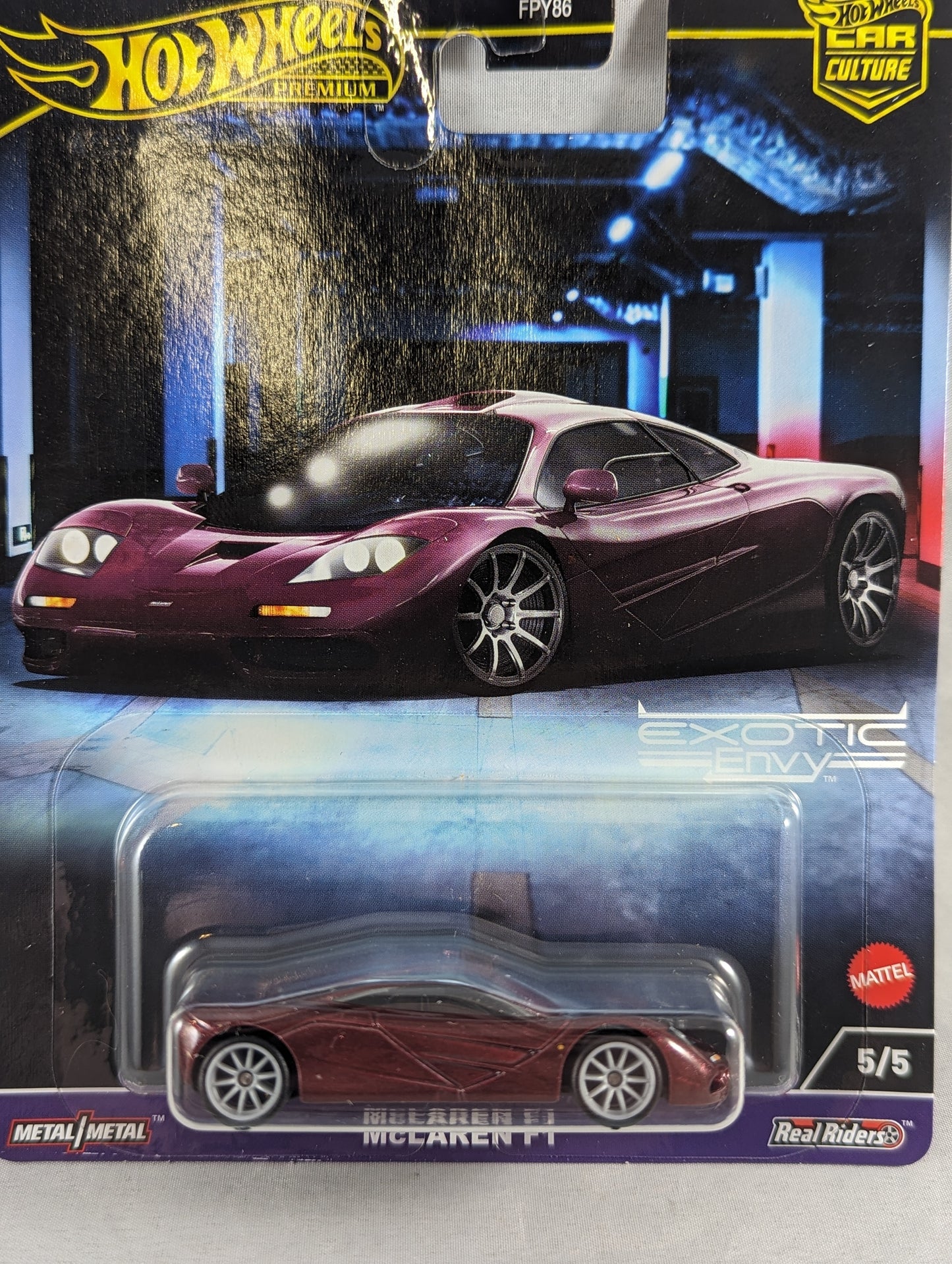 Hot Wheels McLaren F1 Exotic Envy