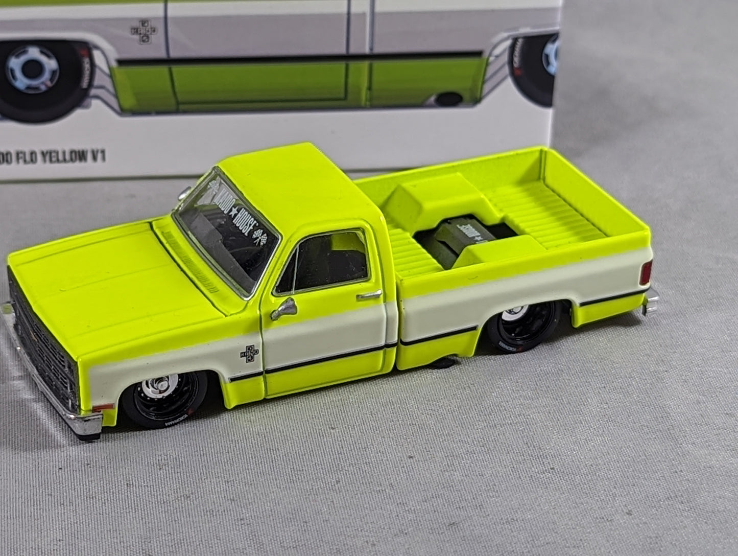 Kaido House Chevrolet Silverado  Kaido Flo Yellow V1 #112 Sealed