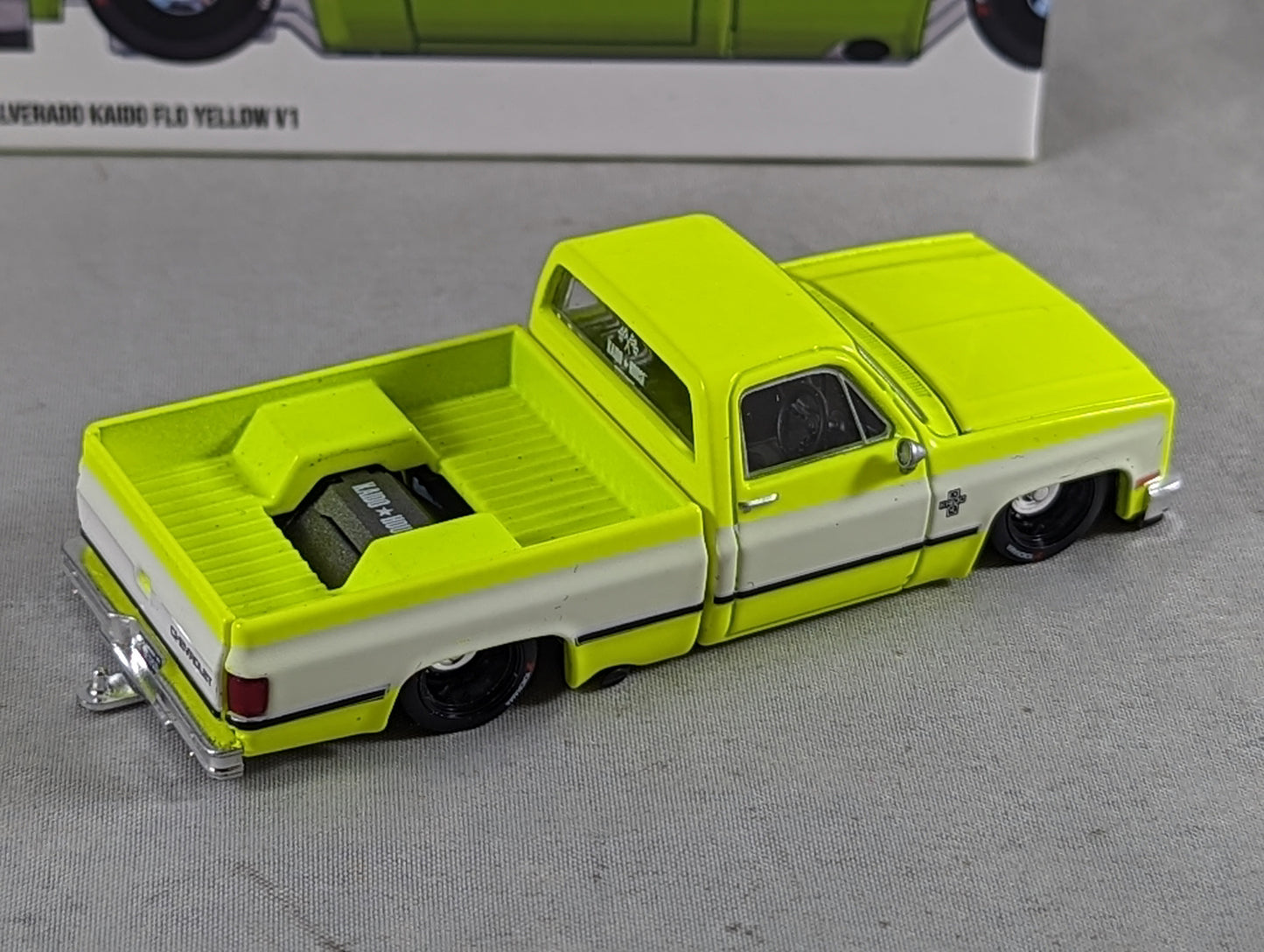 Kaido House Chevrolet Silverado  Kaido Flo Yellow V1 #112 Sealed