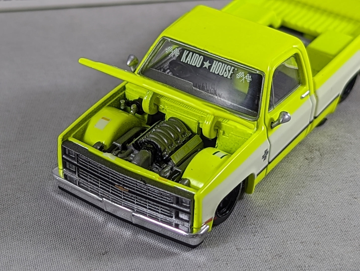 Kaido House Chevrolet Silverado  Kaido Flo Yellow V1 #112 Sealed