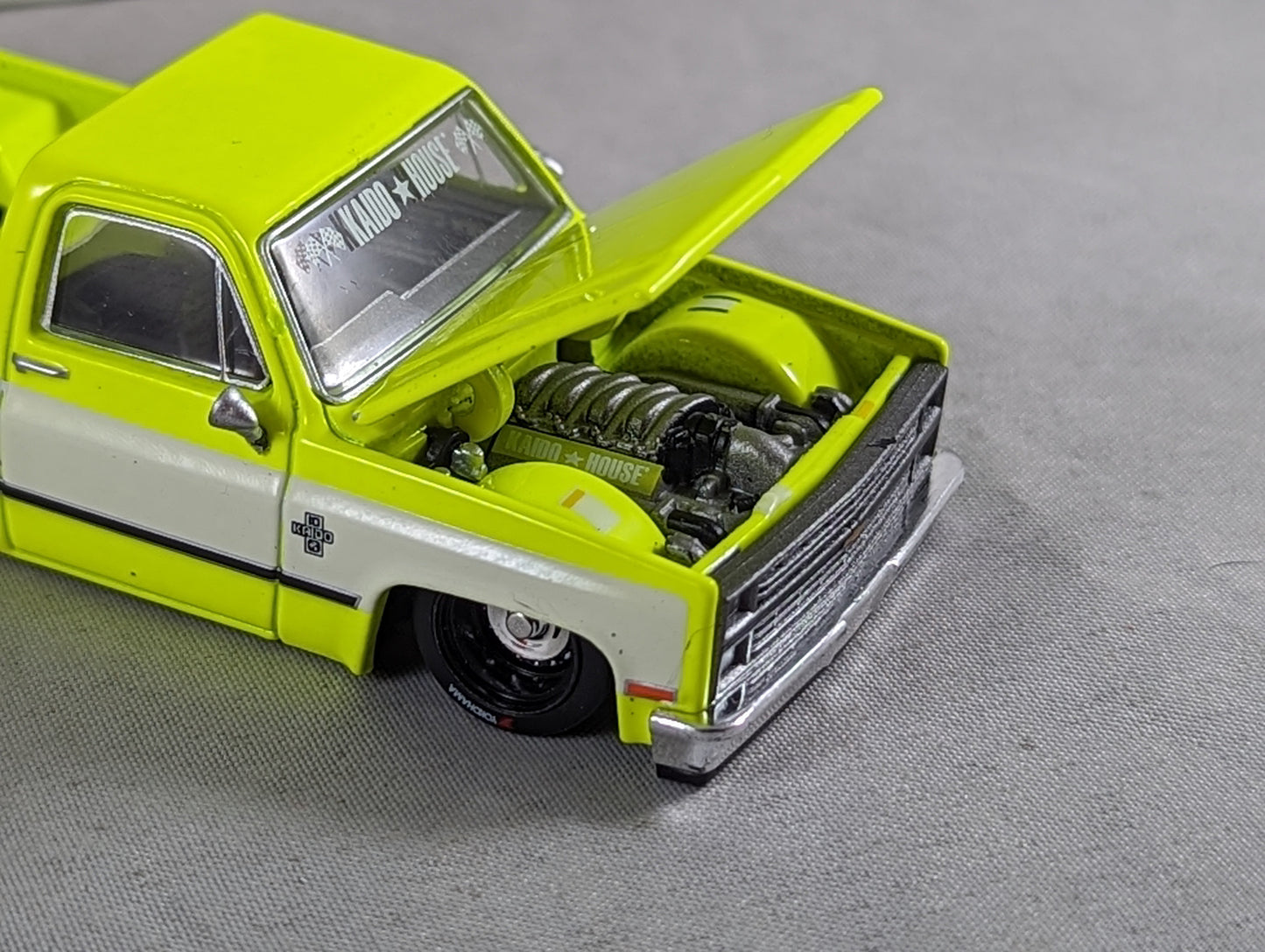 Kaido House Chevrolet Silverado  Kaido Flo Yellow V1 #112 Sealed