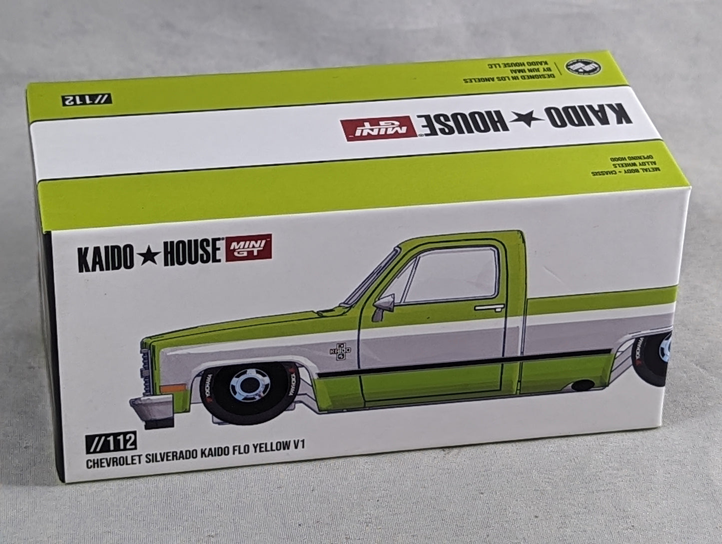 Kaido House Chevrolet Silverado  Kaido Flo Yellow V1 #112 Sealed