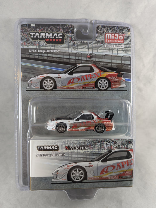 Tarmac Works Vertex A'PEXI Stage-D FD Mazda RX7