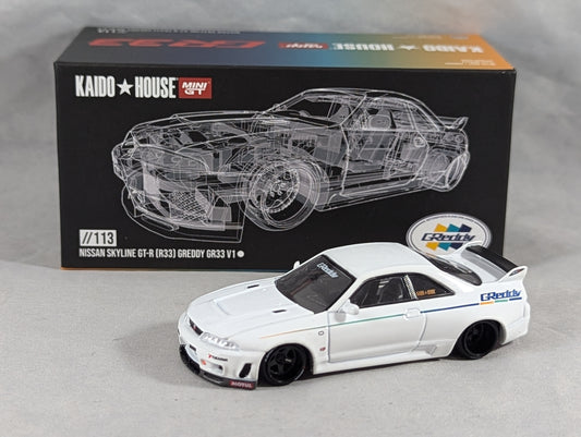 Kaido House Nissan Skyline GTR (R33) Greddy GR33 V1 #113 Sealed