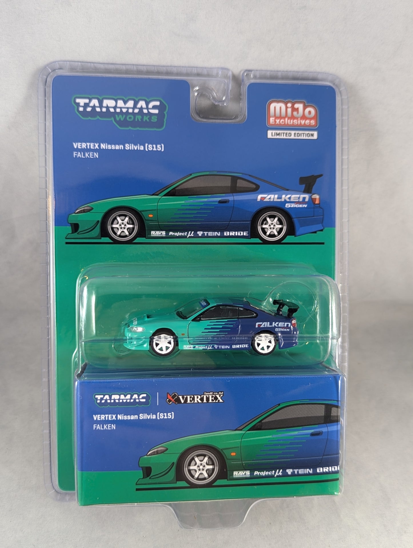 Tarmac Works VERTEX Nissan Silvia S15 Falken