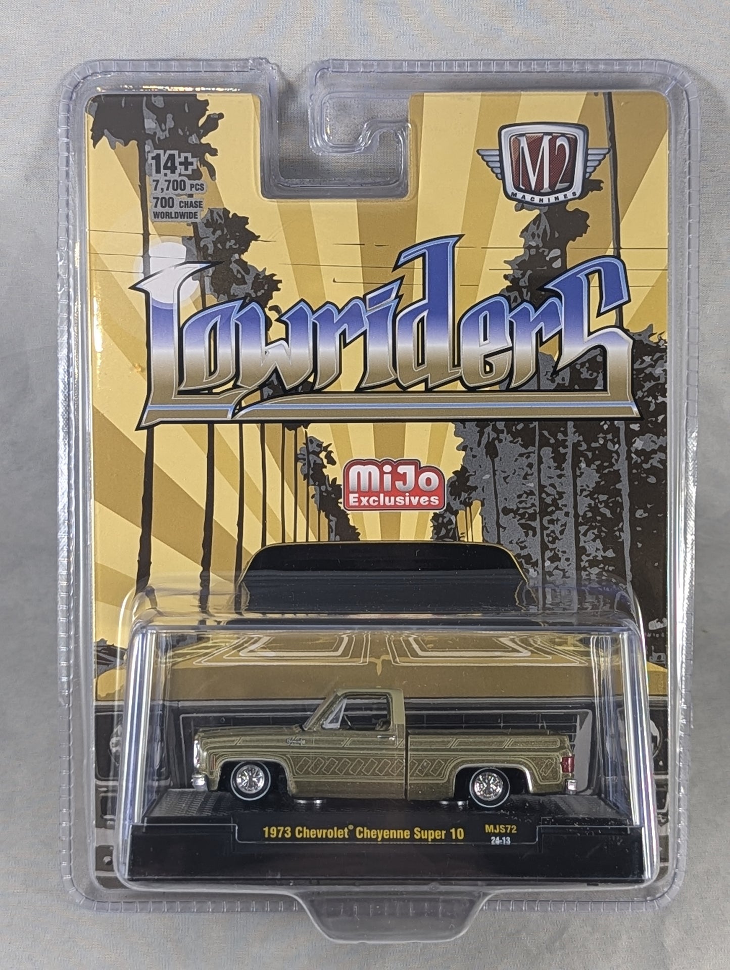 M2 Machines Lowriders 1973 Chevrolet Cheyenne Super 10 Mijo Exclusive