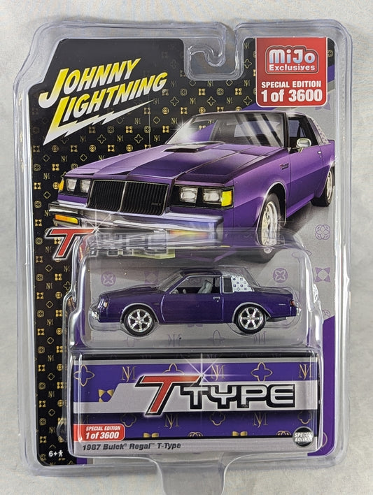 Johnny Lightning 1987 Buick Regal T Type Mijo Exclusive