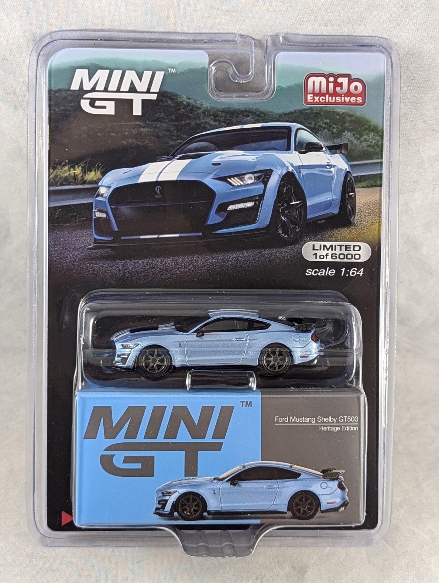 Mini GT  Ford Mustang Shelby GT500 Heritage Edition Mijo Exclusive