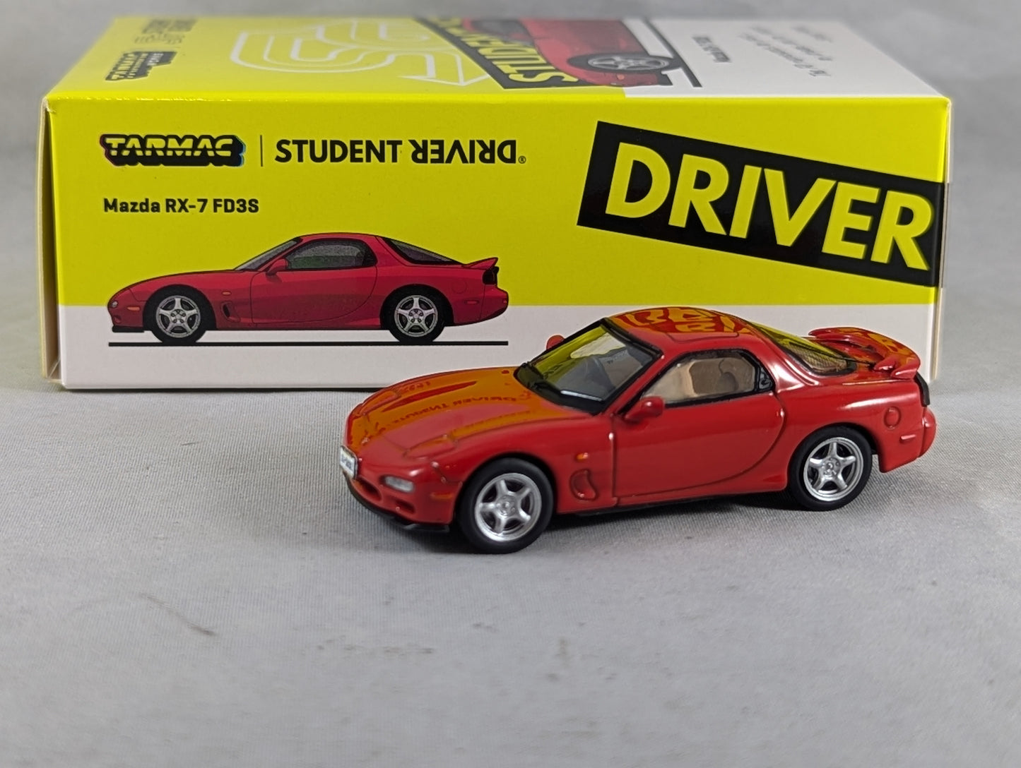 Tarmac Works Mazda RX-7 FD3S Student Driver Sung Kang Sealed