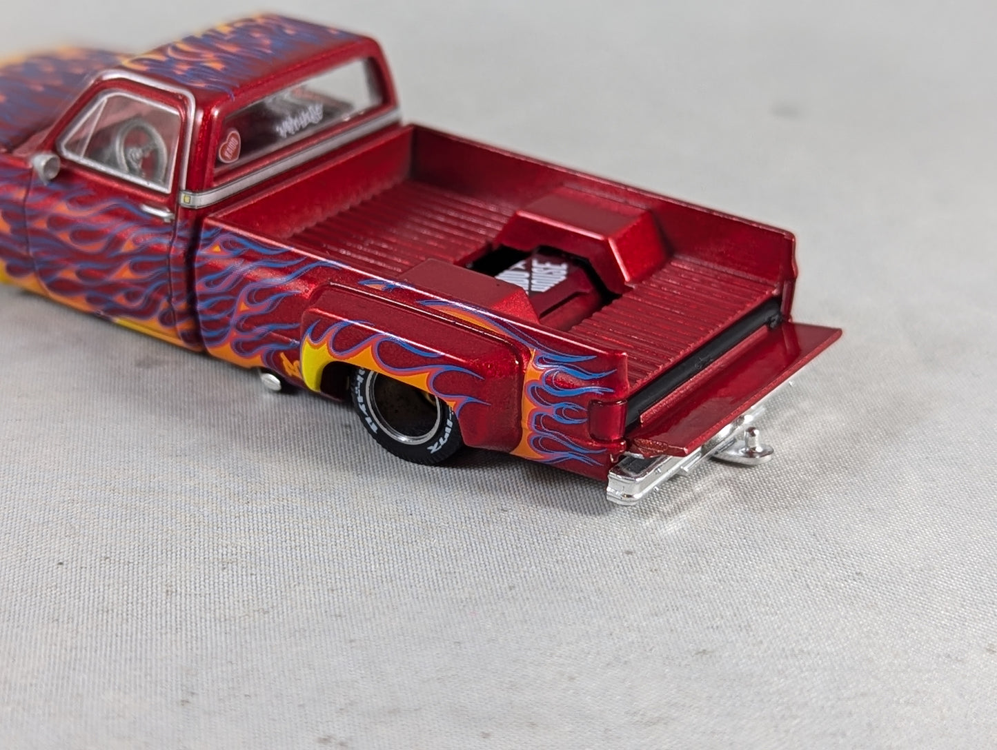 Mini GT Kaido House Chevy Silverado Dually On Fire V1 Sealed