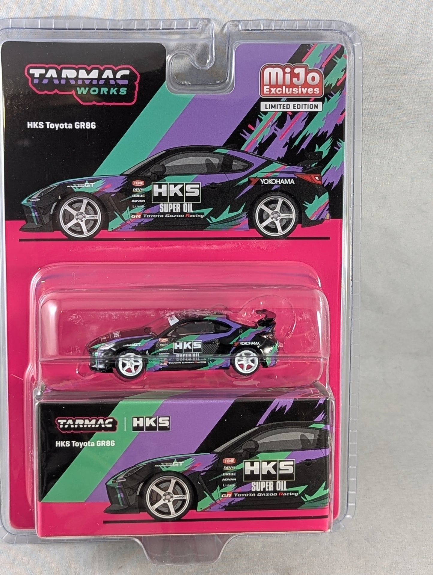 Tarmac Works Toyota GR86 HKS Mijo exclusive