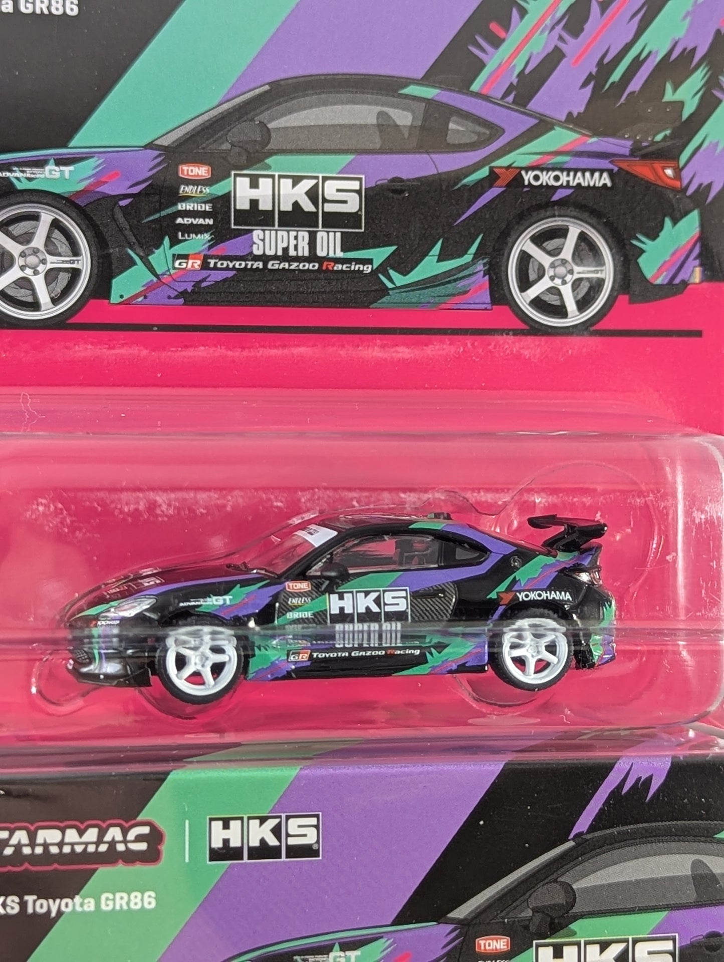 Tarmac Works Toyota GR86 HKS Mijo exclusive