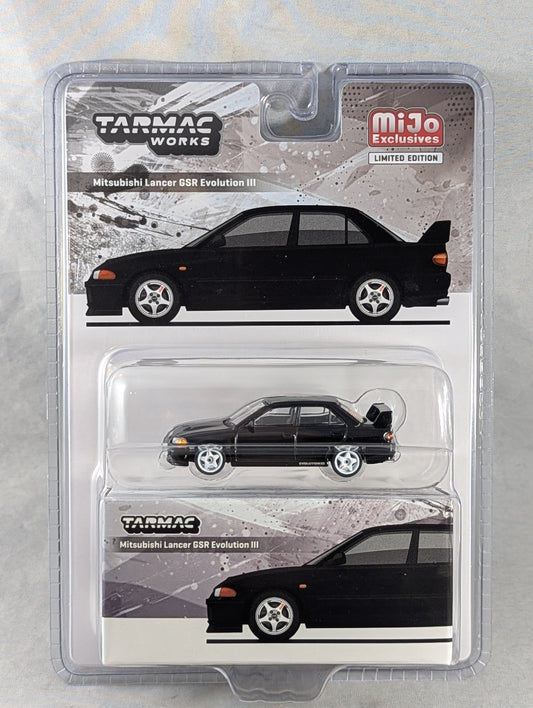 Tarmac Works Mitsubishi lancer GSR Evolution III Mijo exclusive