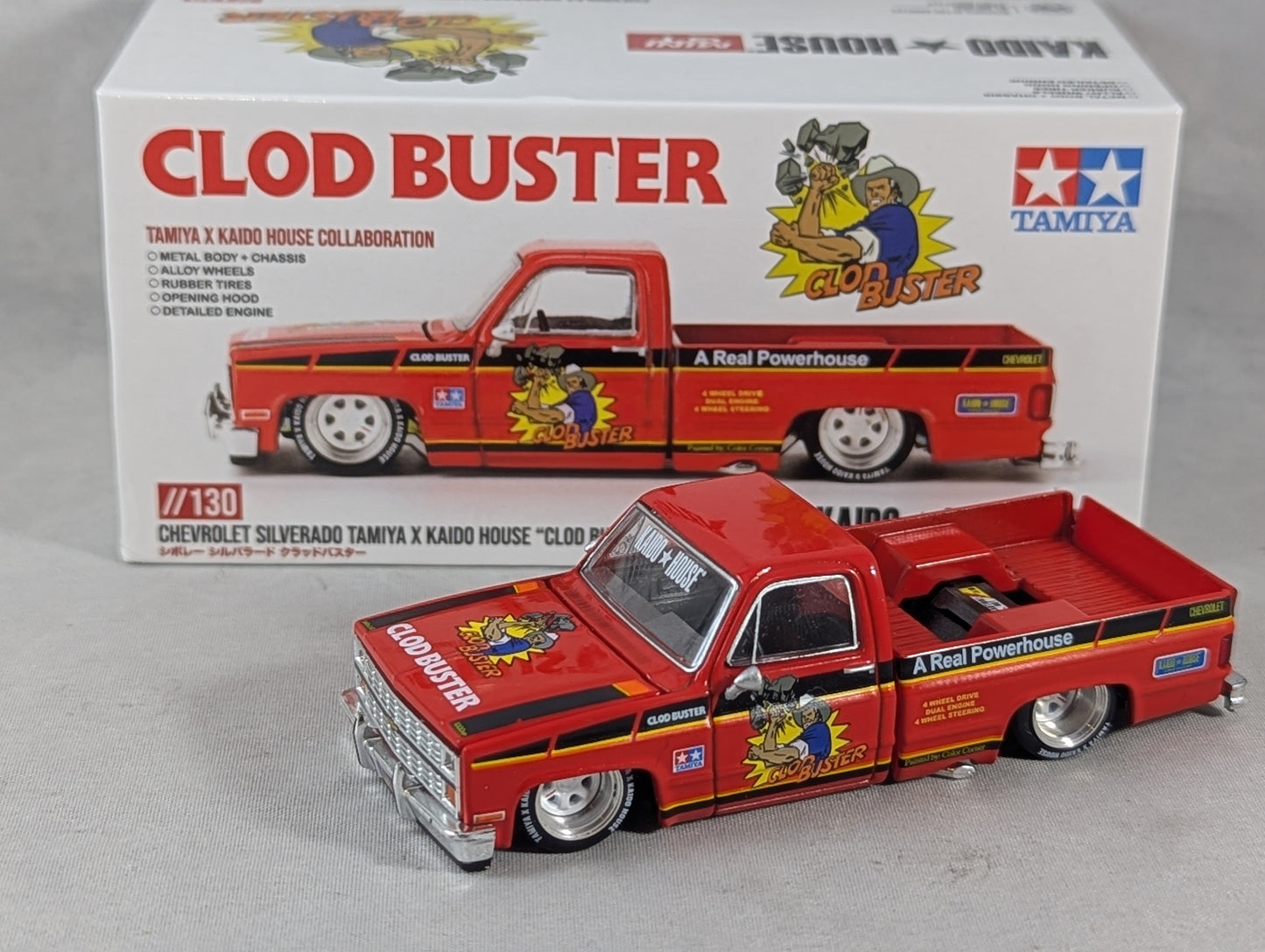 Kaido House Chevy Silverado Tamiya "Clod Buster" Sealed