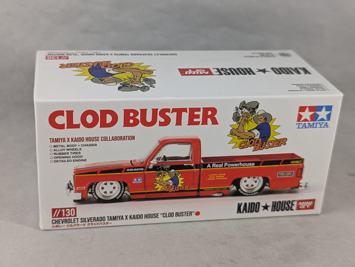 Kaido House Chevy Silverado Tamiya "Clod Buster" Sealed