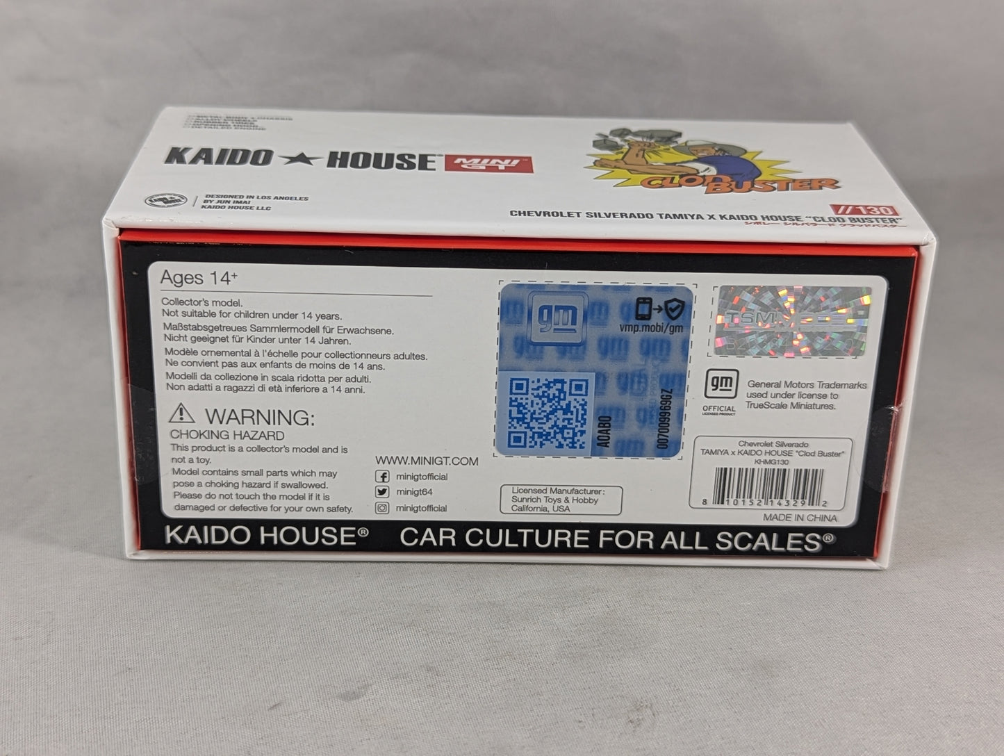 Kaido House Chevy Silverado Tamiya "Clod Buster" Sealed