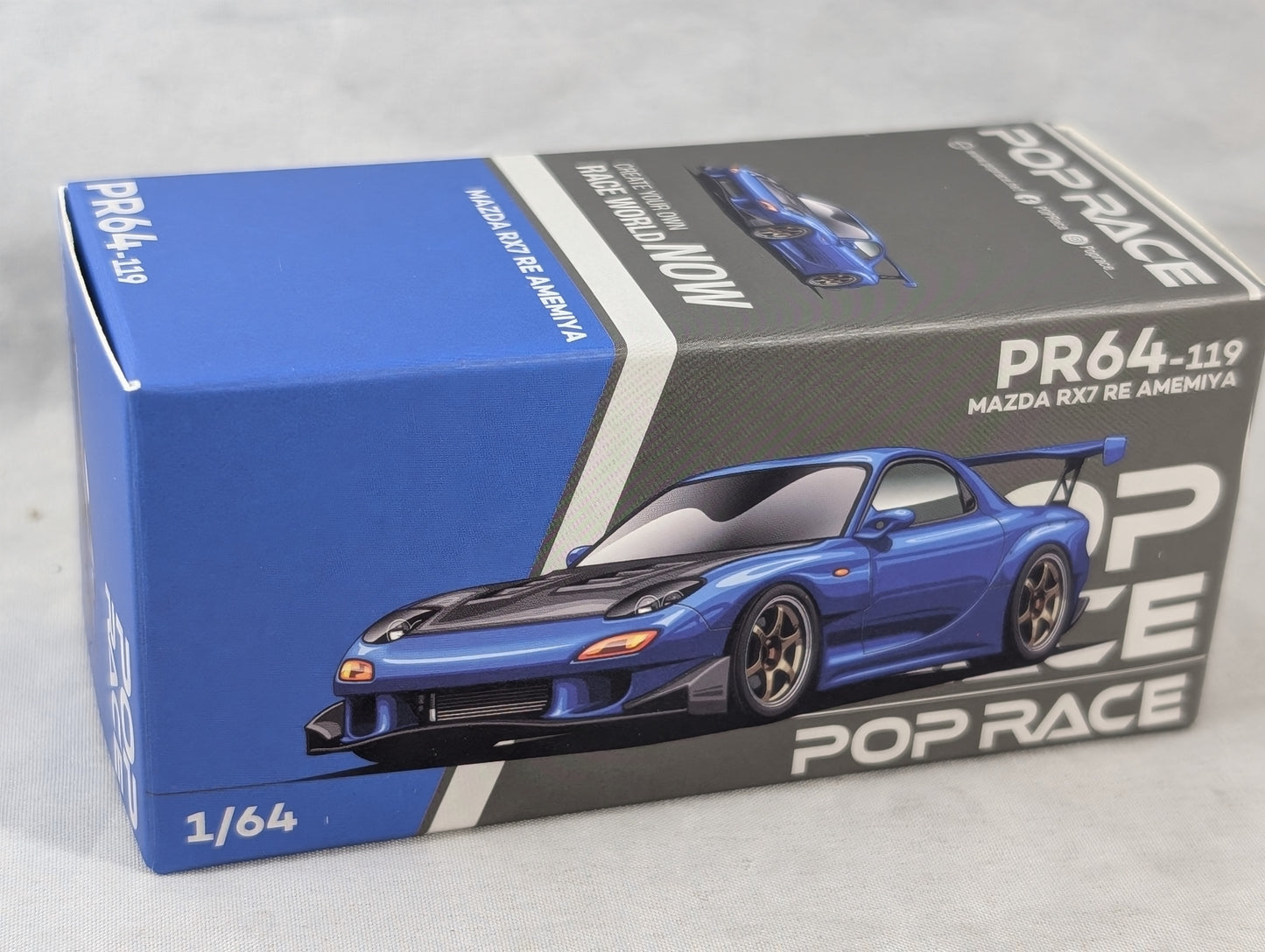 Pop Race Mazda RX7 Amemiya PR64-119 Sealed