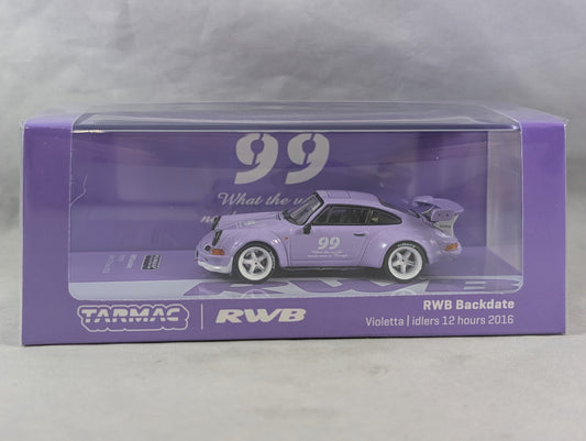 Tarmac Porsche RWB Backdate Violetta Idlers 12 Hours 2016 Sealed