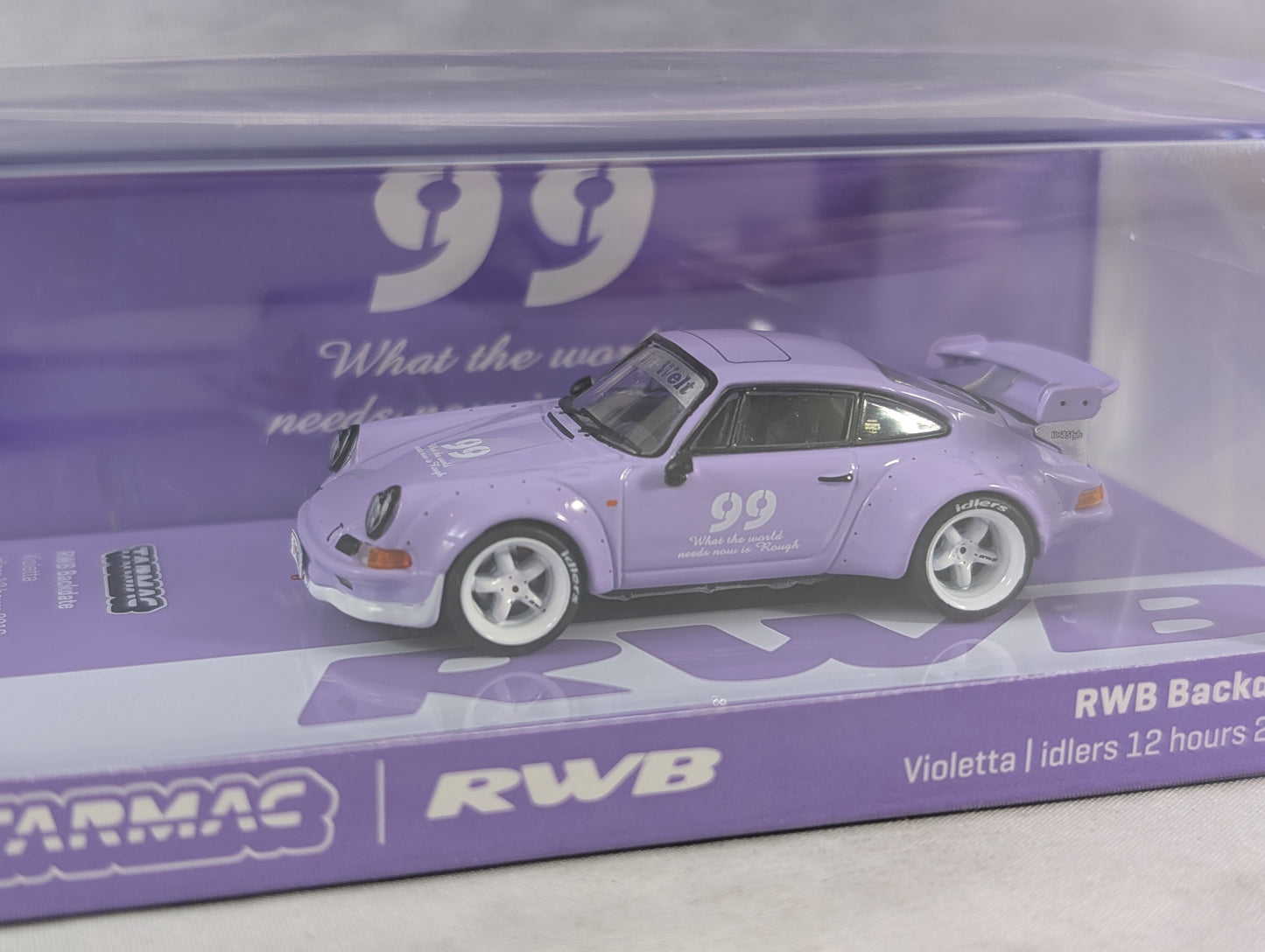 Tarmac Porsche RWB Backdate Violetta Idlers 12 Hours 2016 Sealed