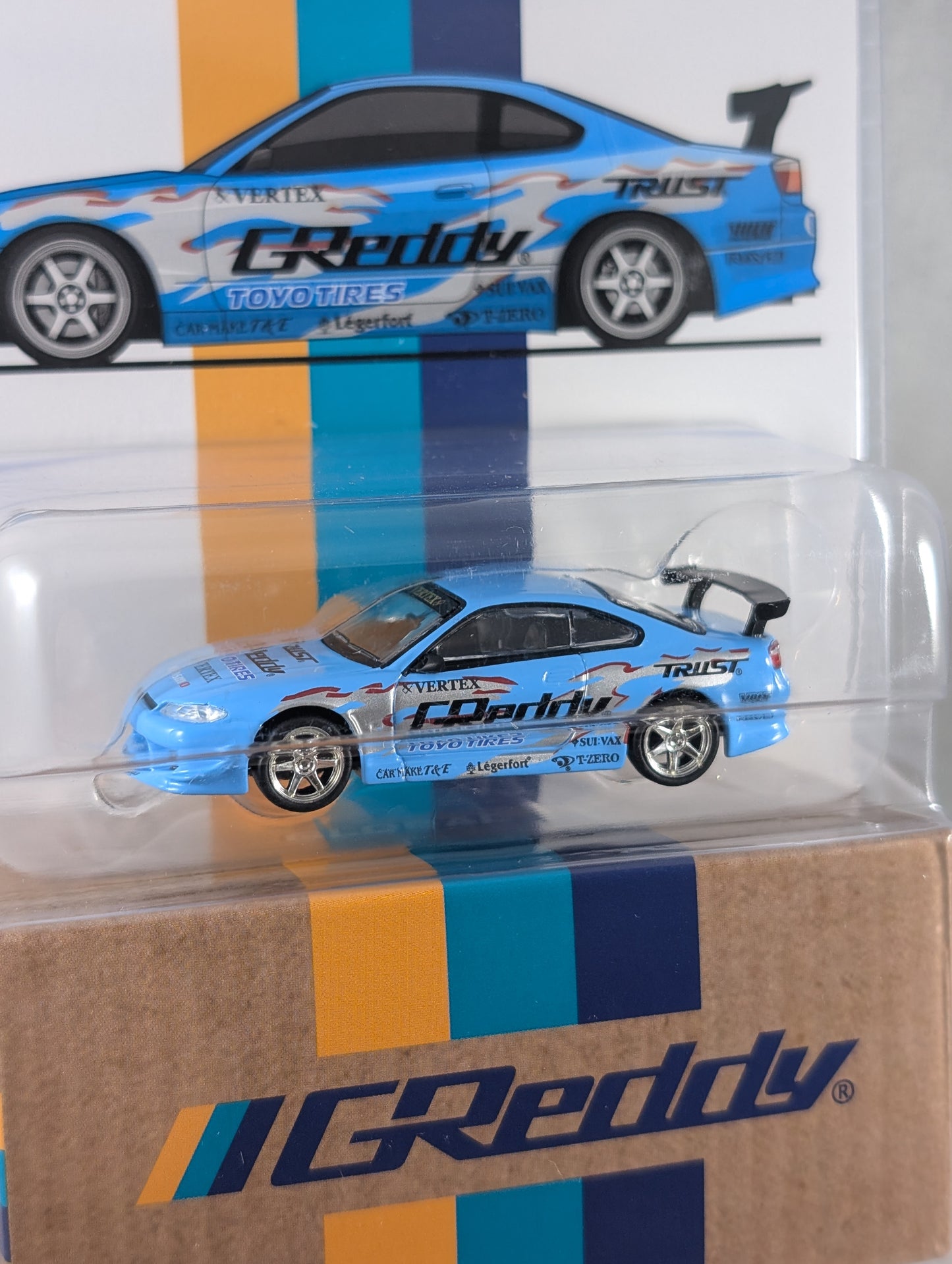 Tarmac Works VERTEX Nissan Silvia (S15) GReddy