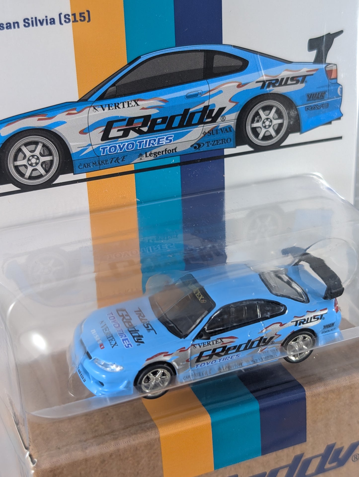 Tarmac Works VERTEX Nissan Silvia (S15) GReddy