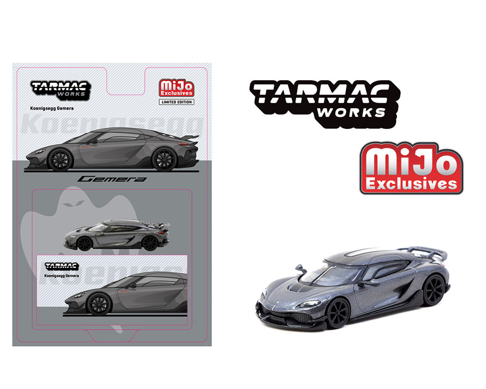Tarmac Works Koenigsegg Gemera – Grey- Global64 – MiJo Exclusives