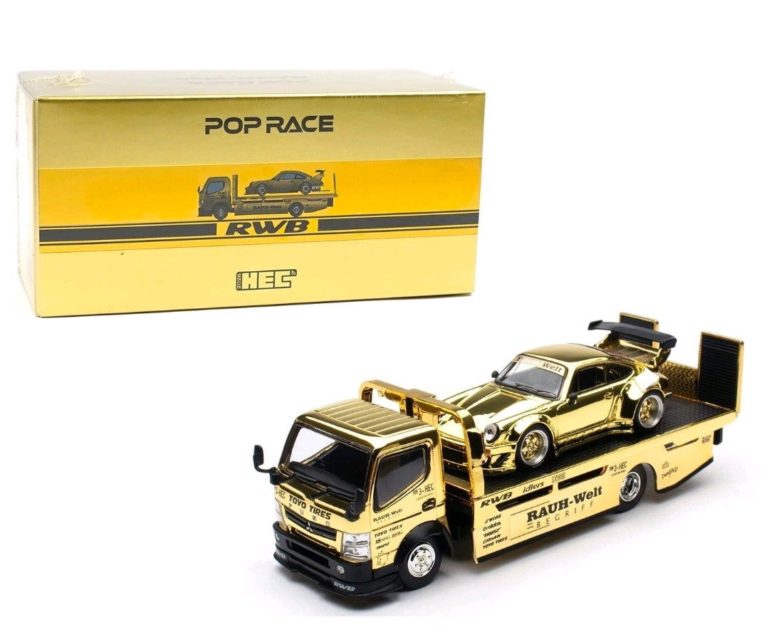 Pop Race HEC RWB 930 and Fuso Truck Sealed