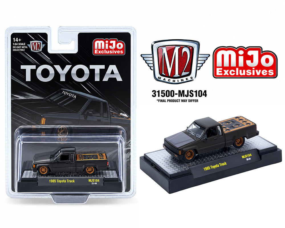 M2 Machines 1/64 1985 Toyota Truck Custom Low Rider