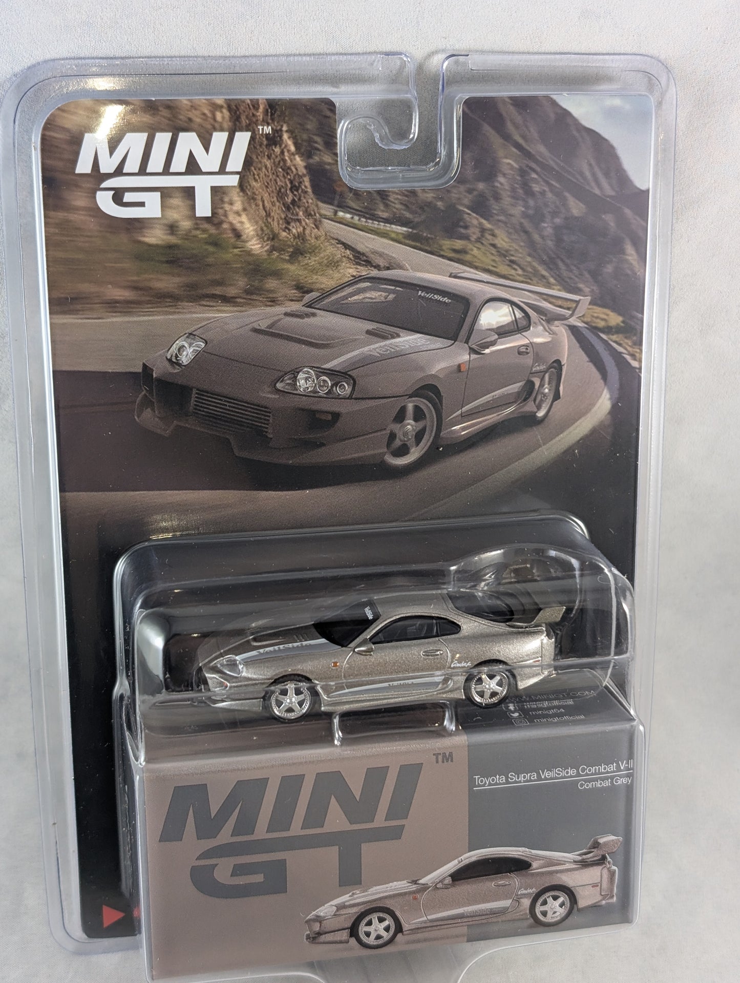 Mini GT Toyota Supra Veilside Combat V-II