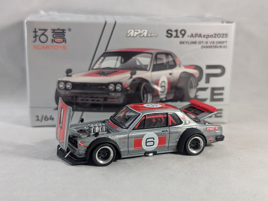Pop Race Skyline GTR V8 Drift Hakosuka APA Expo Exclusive Sealed