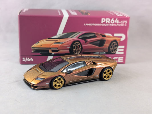 Pop Race Lamborghini Countach LPI 800-4 BLU HAL Sealed