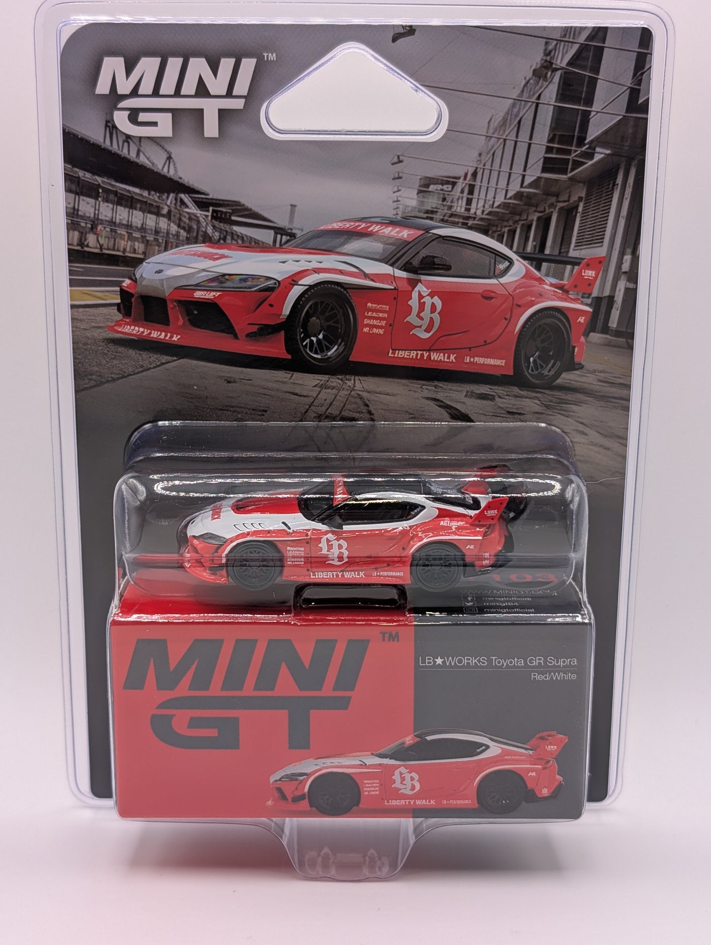 Mini GT Toyota Supra GR Liberty Walk